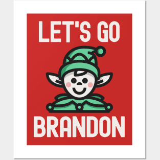 Let's Go Brandon - The Christmas Elf Posters and Art